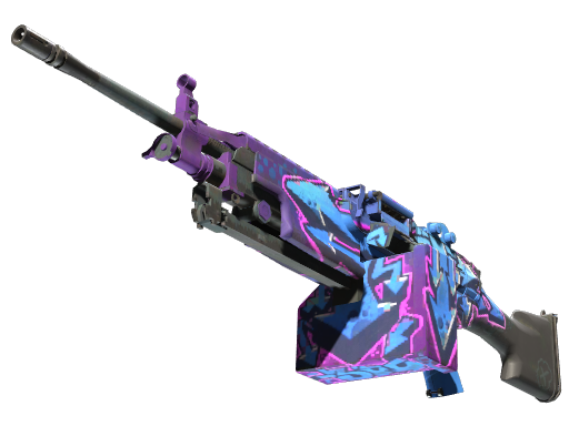 M249（StatTrak™） | 闹市区 (崭新出厂)