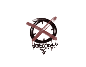 封装的涂鸦 | 盲狙 (砖红)