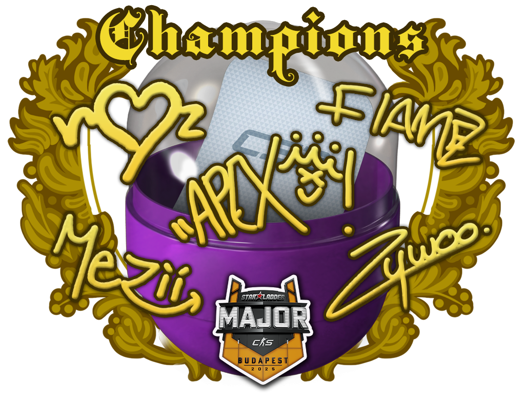 2025年布达佩斯锦标赛冠军亲笔签名胶囊