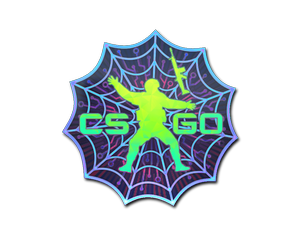 印花 | 蛛网（全息）