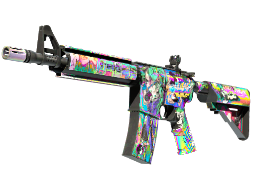 M4A4 | 活色生香 (略有磨损)