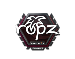 印花 | ropz | 2018年伦敦锦标赛