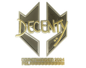 印花 | decenty（金色）| 2024年哥本哈根锦标赛