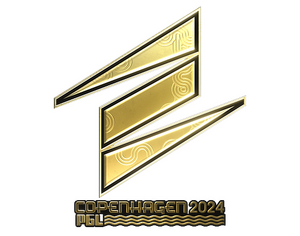 印花 | ECSTATIC（金色）| 2024年哥本哈根锦标赛