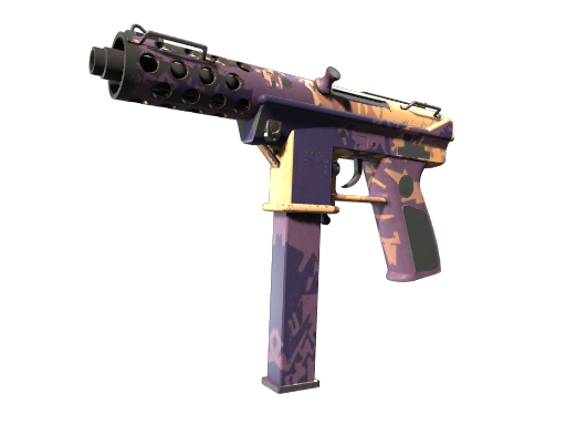 Tec-9（StatTrak™） | 沙尘暴 (破损不堪)