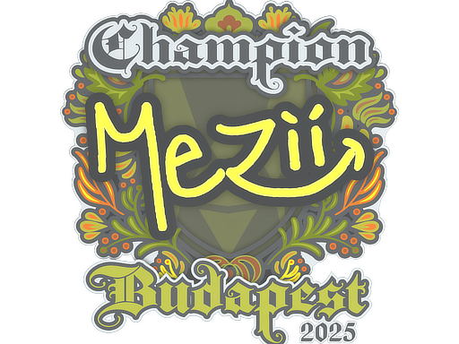 印花 | mezii (Champion) | Budapest 2025