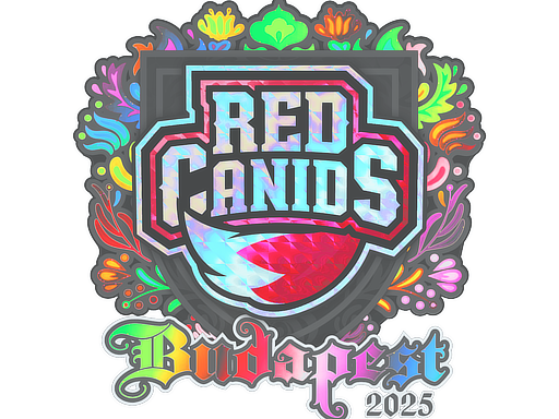 印花 | RED Canids（全息）| 2025年布达佩斯锦标赛