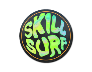 印花 | 冲浪技能 - 落日海洋（全息）